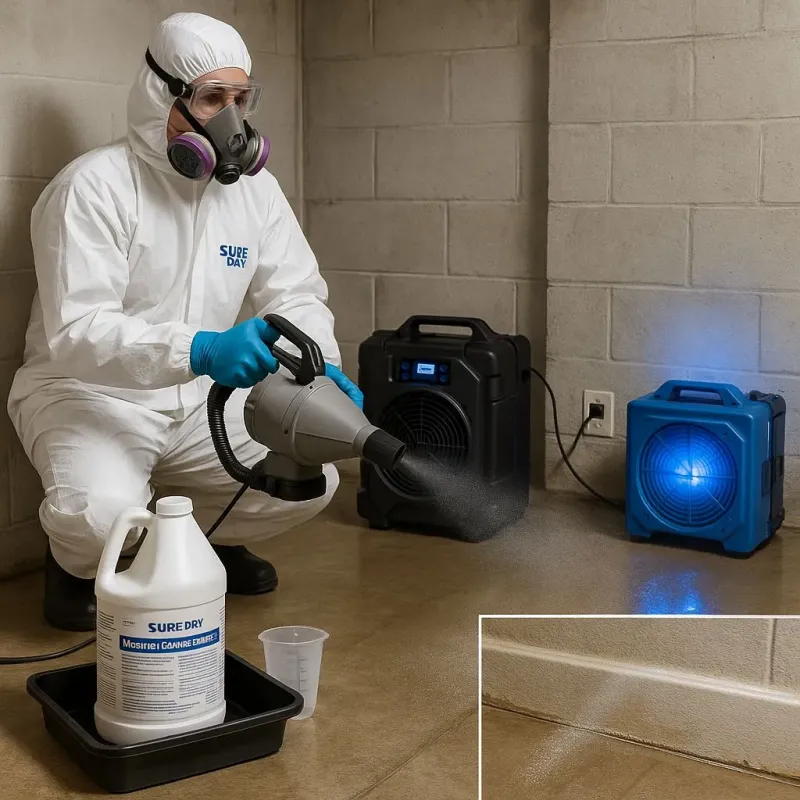 Sanitization and Odor Removal process in Lytle, TX