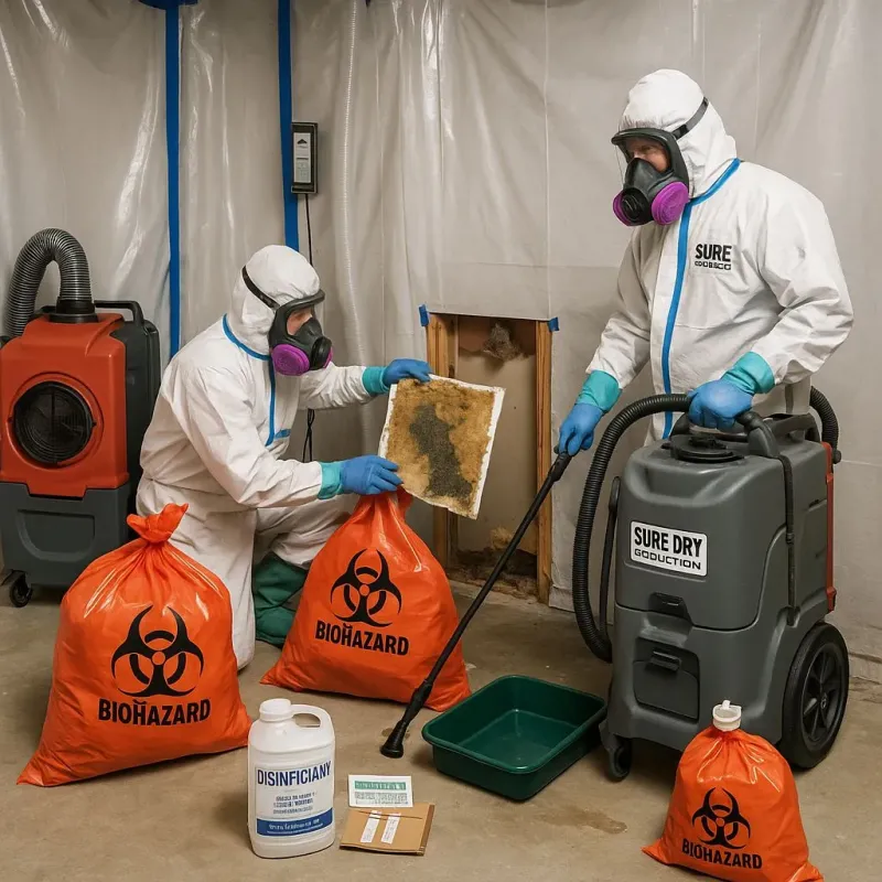 Contaminated Water Handling Protocols process in Lytle, TX