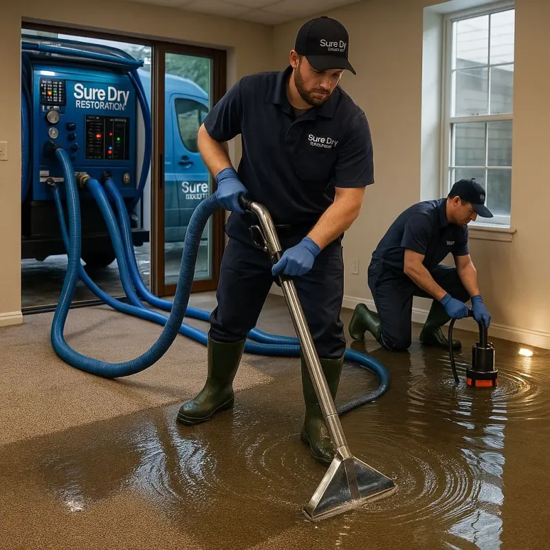 Water Extraction and Removal process in Lytle, TX